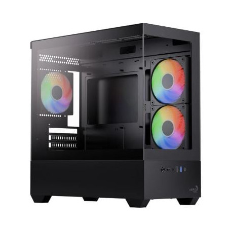 case aerocool p300d mini-tower atx nero [accs-pn04033.11]