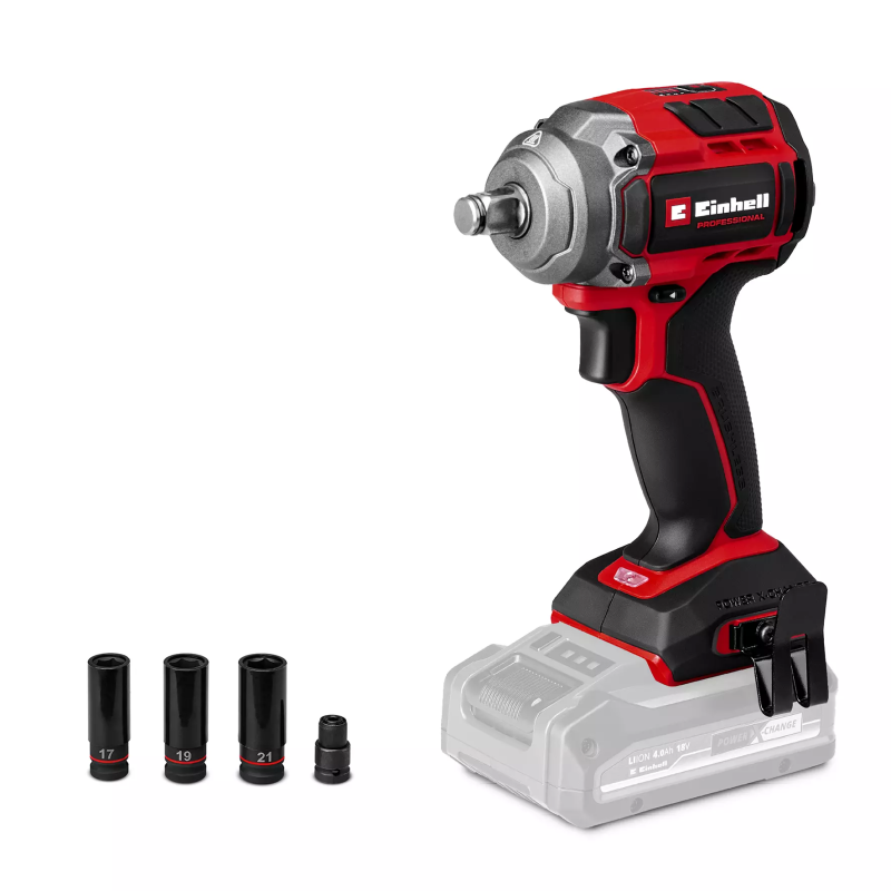 trapano avvitatore einhell professional tp-cw 18/350-c li