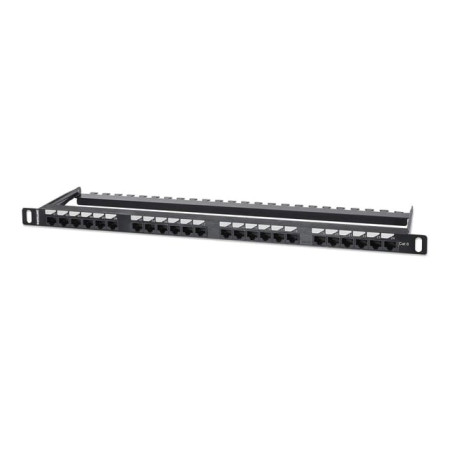 pannello patch intellinet 19'' 24 porte rj45 0.5 u cat. 6