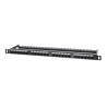 pannello patch intellinet 19'' 24 porte rj45 0.5 u cat. 6