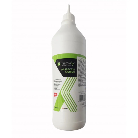 lubrificante techly passacavi liquido 1000ml