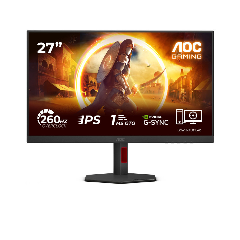 monitor led 27" aoc g4 27g4zr full hd 1920x1080p 1ms classe