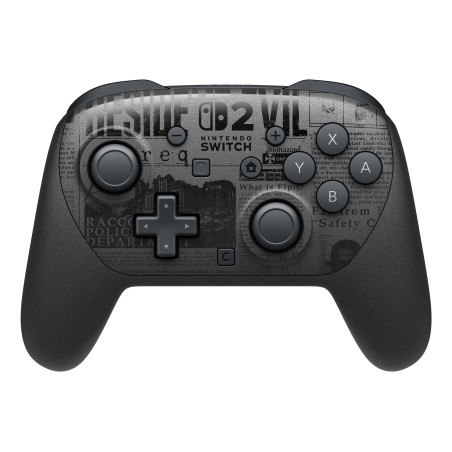 controller nintendo pro resident evil requiem edition nero