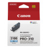cartuccia a getto d'inchiostro canon pfi-5100 pc 14.4ml ciano