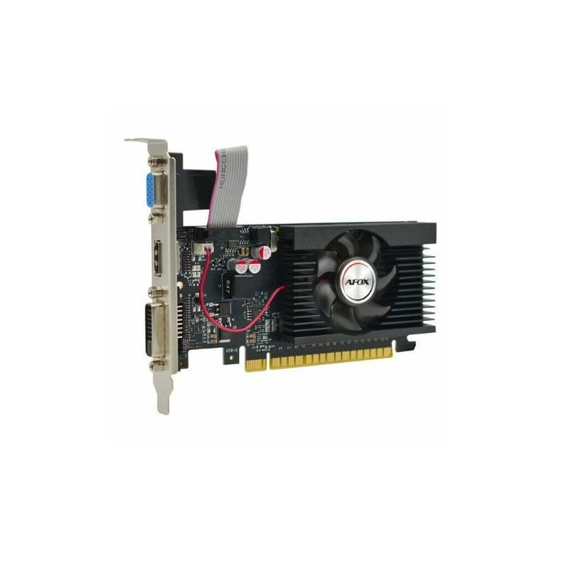 scheda video nvidia afox geforce gt710 4gb ddr3 64bit nero [kgafxn710000005]