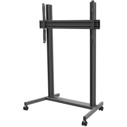 carrello da pavimento edbak tre200 per monitor professionali 75-105"