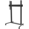 carrello da pavimento edbak tre200 per monitor professionali 75-105"