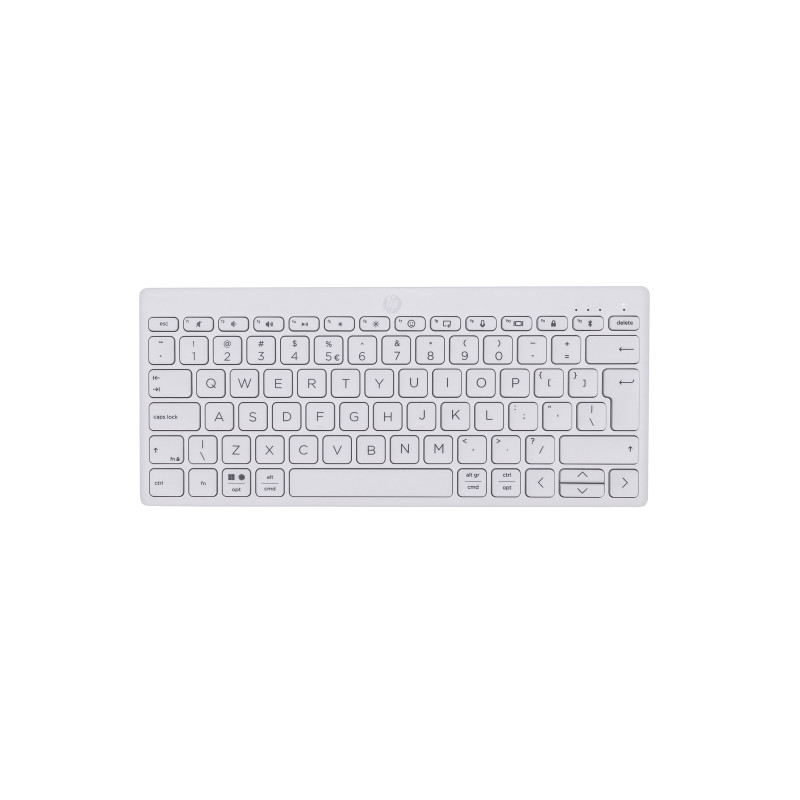 tastiera hp 692t0aa abb classic 350 wireless bianco [ukhpxrsb000004c]