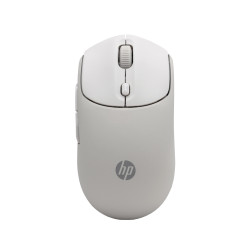 mouse hp az7b6aa ab 400 quiet wireless usb 6000dpi beige [umhpxrbm000031c]