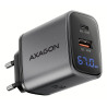 alimentatore da rete axagon acu-pq67d 67w usb-a + usb-c