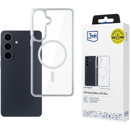 custodia 3mk armor magcase per samsung galaxy s26 transparente [ao3mktf3m008880]