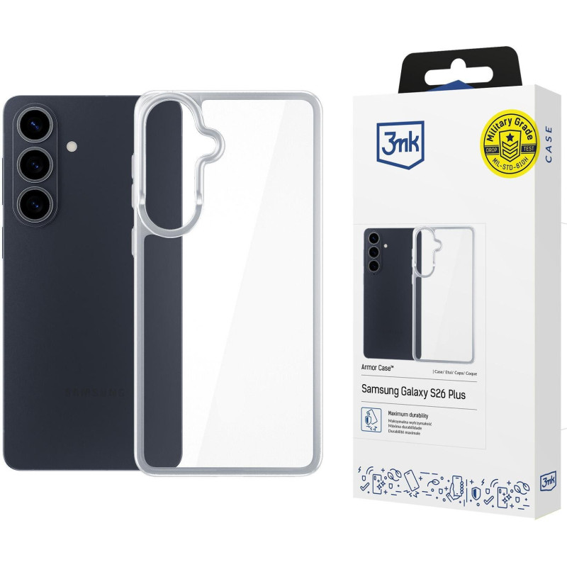 custodia 3mk armor per samsung s26+ transparente [ao3mktf3m008783]