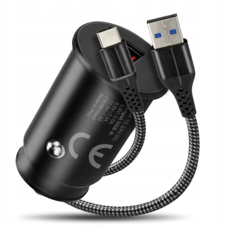 alimentatore da auto everactive cc-15qc qc3.0 18w 1xusb tipo-a