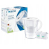 caraffa filtrante brita marella xl 3.5l + 2 cartucce maxtra pro bianco