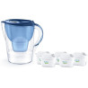 caraffa filtrante brita marella xl 3.5l marella xl + 5 cartucce maxtra