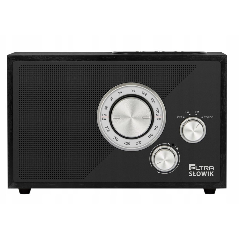 radio eltra slowik usb-bluetooth-fm-lw 3w nero [ubeltrpslowikcz]