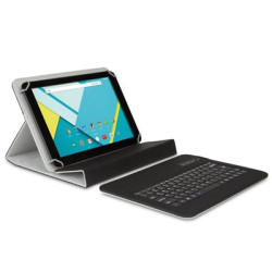 Cover con tastiera hamlet zeligpad 10.1 per tablet nera [xpadcv101kbt2]
