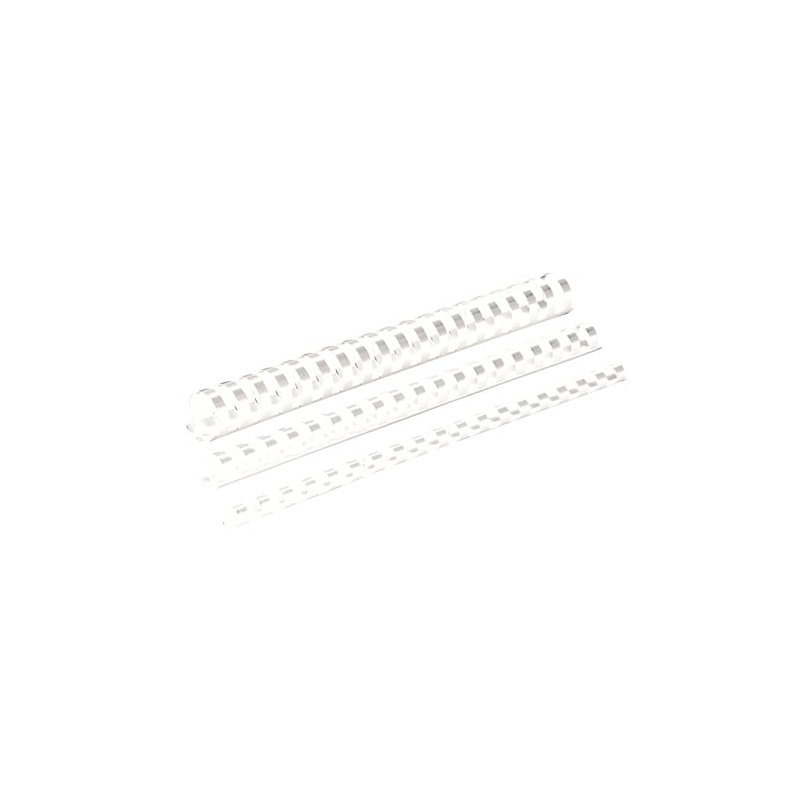 cf100 dorso plastico d.6mm bianco [5345005]