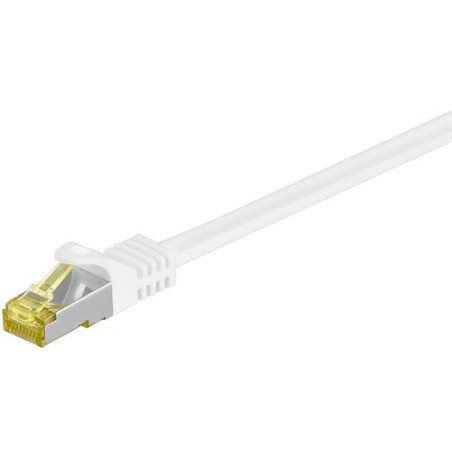 patchkabel rj45 s/ftp cat7 15.00m weiß pimf