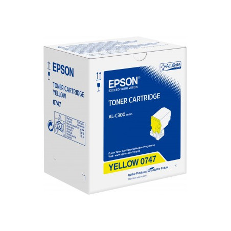 Toner epson c13s050747 0747 giallo [c13s050747]