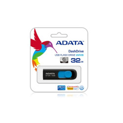 pen drive 128gb adata uv128 dashdrive usb 3.0 nero/blu [auv128-128g-rbe]