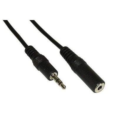cavo audio inline 99935 jack 3,5mm / 3,5mm 5m nero