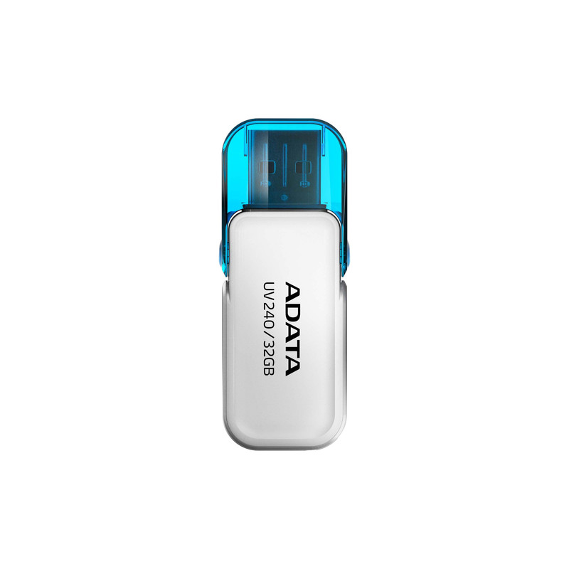 pen drive 32gb adata auv240-32g-rwh usb 2.0 bianco [auv240-32g-rwh]