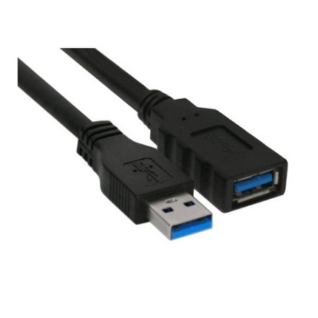 inline 35620 2m maschio femmina nero cavo usb