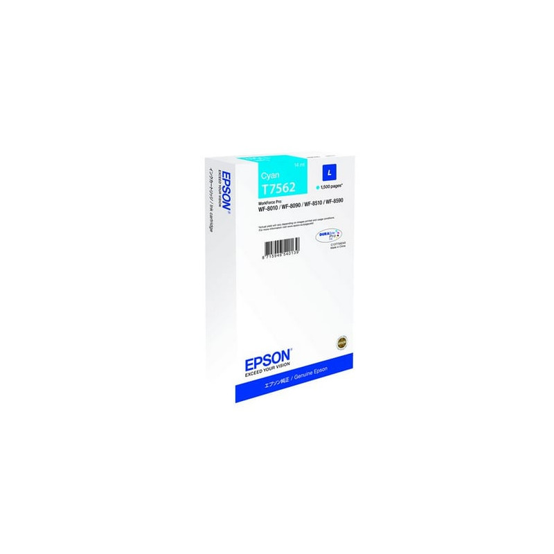 Cartuccia epson c13t756240 t7562 ciano [c13t756240]