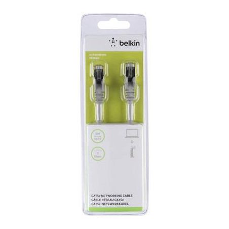 cavo di collegamento rj45 rete cat 5e s/ftp 5 m grigio con protezione