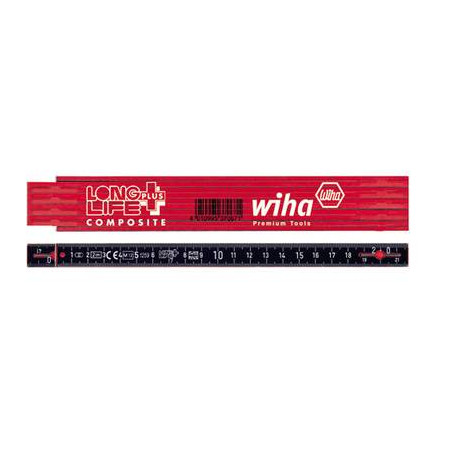 metro pieghevole 2 m plastica wiha longlife 37067 [37067]