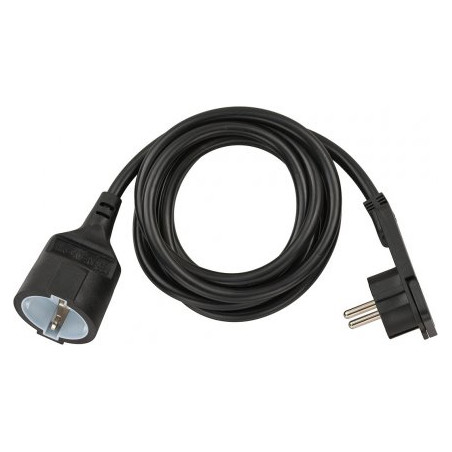 cavo di alimentazione brennenstuhl m/f 2m nero [1168980020]