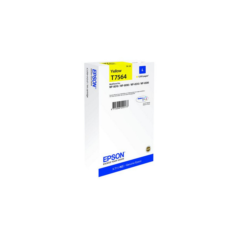 Cartuccia epson c13t756440 t7564 giallo [c13t756440]