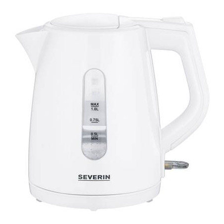 severin wk 3411 bollitore senza filo bianco [3411-000]