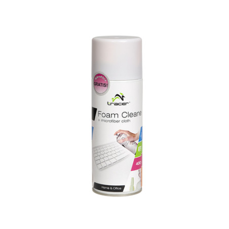 schiuma detergente tracer 400ml + panno microfibra [trasro42105]