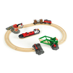 brio 33061 ferrovia con porto
