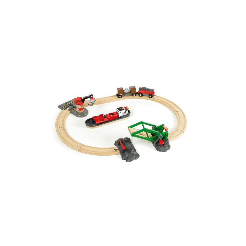 brio 33061 ferrovia con porto