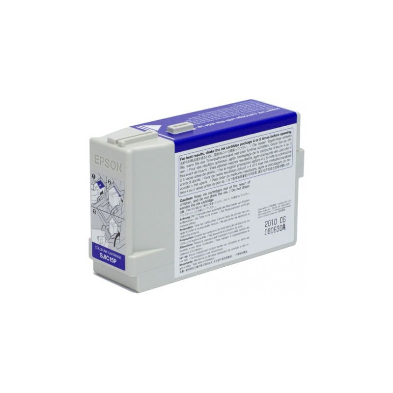 Cartuccia epson c33s020464 sjic15p ciano magenta giallo [c33s020464]