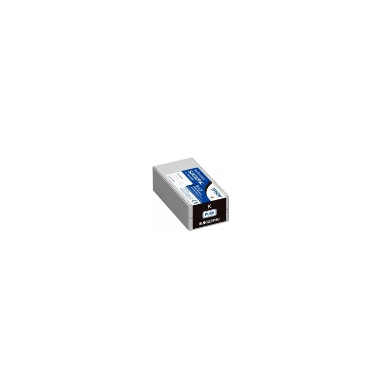 Cartuccia epson c33s020601 sjic22p/k 32.6ml nero [c33s020601]