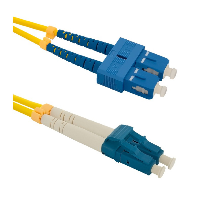 cavo fibra ottica qoltec patch sc/upc-lc/upc sm 9/125 g652d 1m