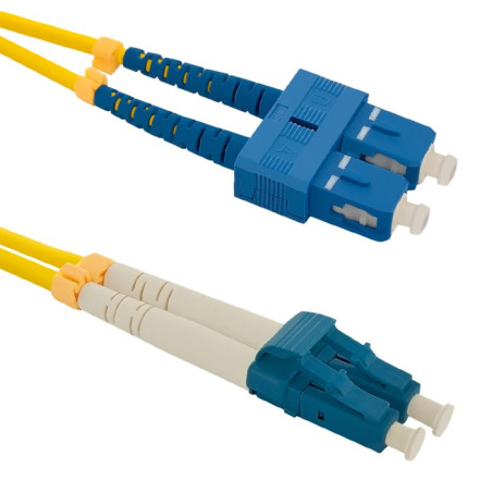 cavo fibra ottica qoltec patch sc/upc-lc/upc sm 9/125 g652d 1m