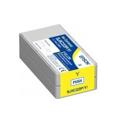 Cartuccia epson c33s020604 sjic22p/y giallo [c33s020604]
