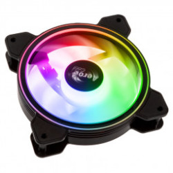 ventola 120x120 aerocool saturn 12f argb led rgb nero