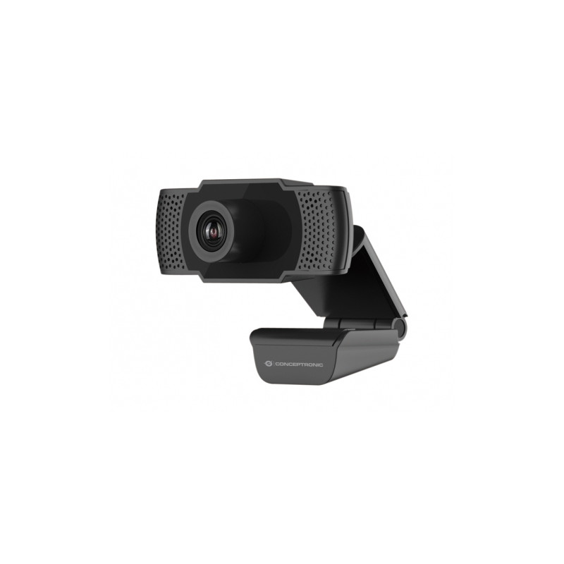 telecamera conceptronic fhd amdis 1080p usb 1080p grigio [amdis01b]