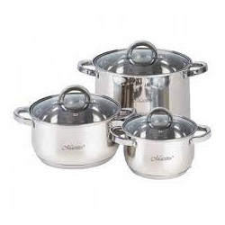 set di pentole maestro 6 elementi [mr-2120-6l]