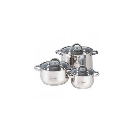 set di pentole maestro 6 elementi [mr-2120-6l]