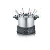 set fonduta seve 1500w nero e acciaio inossidabile [2470]