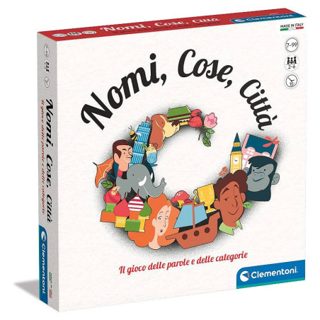 gioco di societa' clementoni nomi cose citta' [16634]