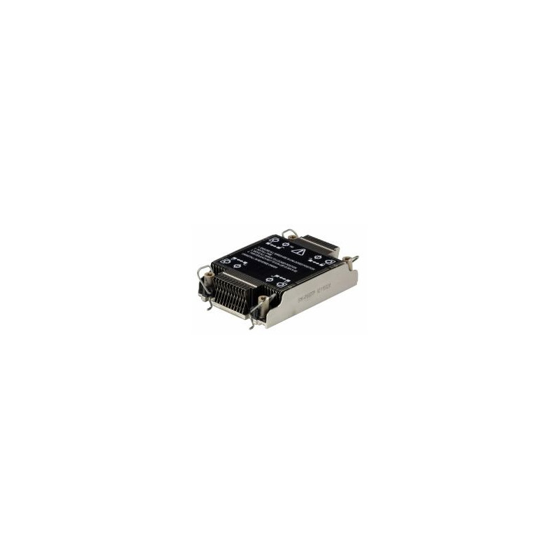 dissipatore cpu passivo supermicro snk-p0077p black stainless