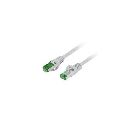 cavo di rete lanberg cat.7 s/ftp s-stp m/m 0.25m/grigio [pcf7-10cu-0025-s]